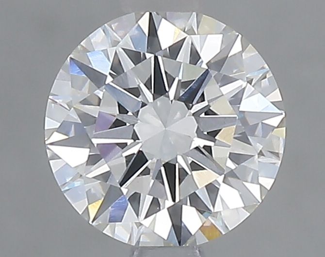 Lab-Grown Round Diamond - 1.0 Carats, Fancy Vivid Blue Color, VVS2 Clarity - Certified by IGI - Report Number: LG680563642