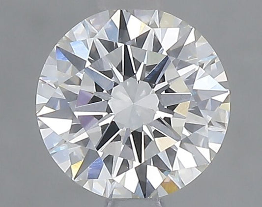 Lab-Grown Round Diamond - 1.0 Carats, Fancy Vivid Blue Color, VVS2 Clarity - Certified by IGI - Report Number: LG680563642
