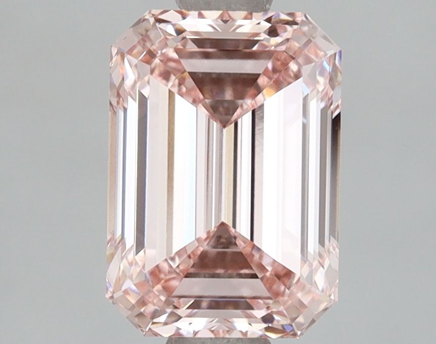 Lab-Grown Emerald Diamond - 2.04 Carats, Fancy Intense Pink Color, VVS2 Clarity - Certified by IGI - Report Number: LG658492412