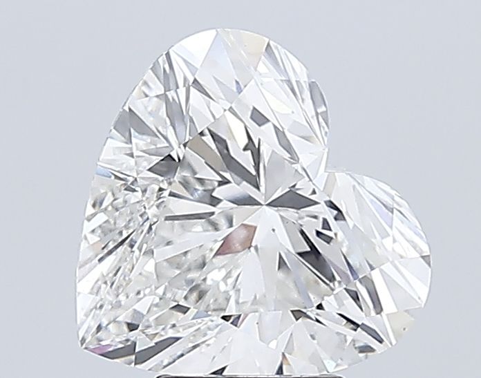 Lab-Grown Heart Diamond - 5.07 Carats, F Color, VS1 Clarity - Certified by IGI - Report Number: LG677503141