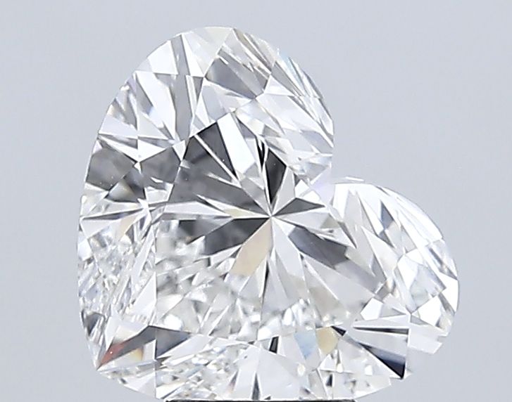 Lab-Grown Heart Diamond - 6.05 Carats, E Color, VS1 Clarity - Certified by IGI - Report Number: LG681572074