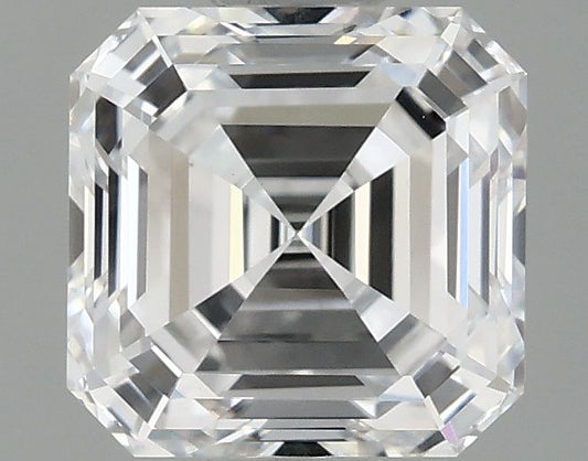 Lab-Grown Asscher Diamond - 1.1 Carats, D Color, VVS2 Clarity - Certified by IGI - Report Number: LG690528261
