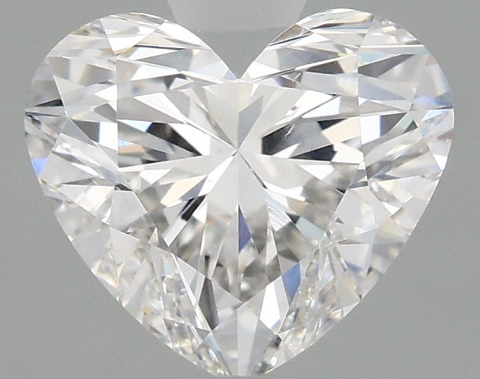 Lab-Grown Heart Diamond - 1.47 Carats, E Color, VS2 Clarity - Certified by IGI - Report Number: LG702520561