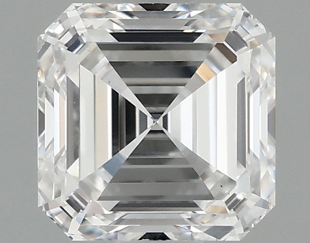 Lab-Grown Asscher Diamond - 1.02 Carats, D Color, VS1 Clarity - Certified by IGI - Report Number: LG687585117