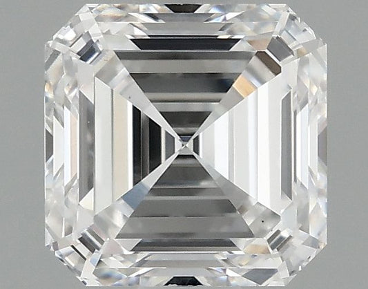 Lab-Grown Asscher Diamond - 1.02 Carats, D Color, VS1 Clarity - Certified by IGI - Report Number: LG687585117