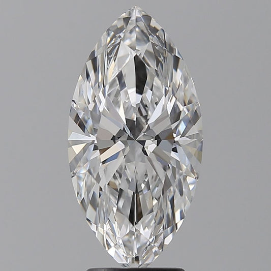 Lab-Grown Marquise Diamond - 3.51 Carats, E Color, VVS1 Clarity - Certified by GIA - Report Number: 7506430200