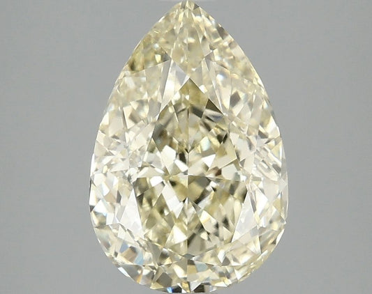 Pear 3.09ct Fancy Yellow VS1 - Cut • IGI • LG698536557