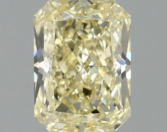 Lab-Grown Radiant Diamond - 1.52 Carats, Fancy Intense Yellow Color, VVS2 Clarity - Certified by IGI - Report Number: LG680519995