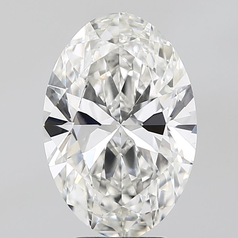 Lab-Grown Oval Diamond - 4.09 Carats, F Color, VS2 Clarity - Certified by IGI - Report Number: LG674514677
