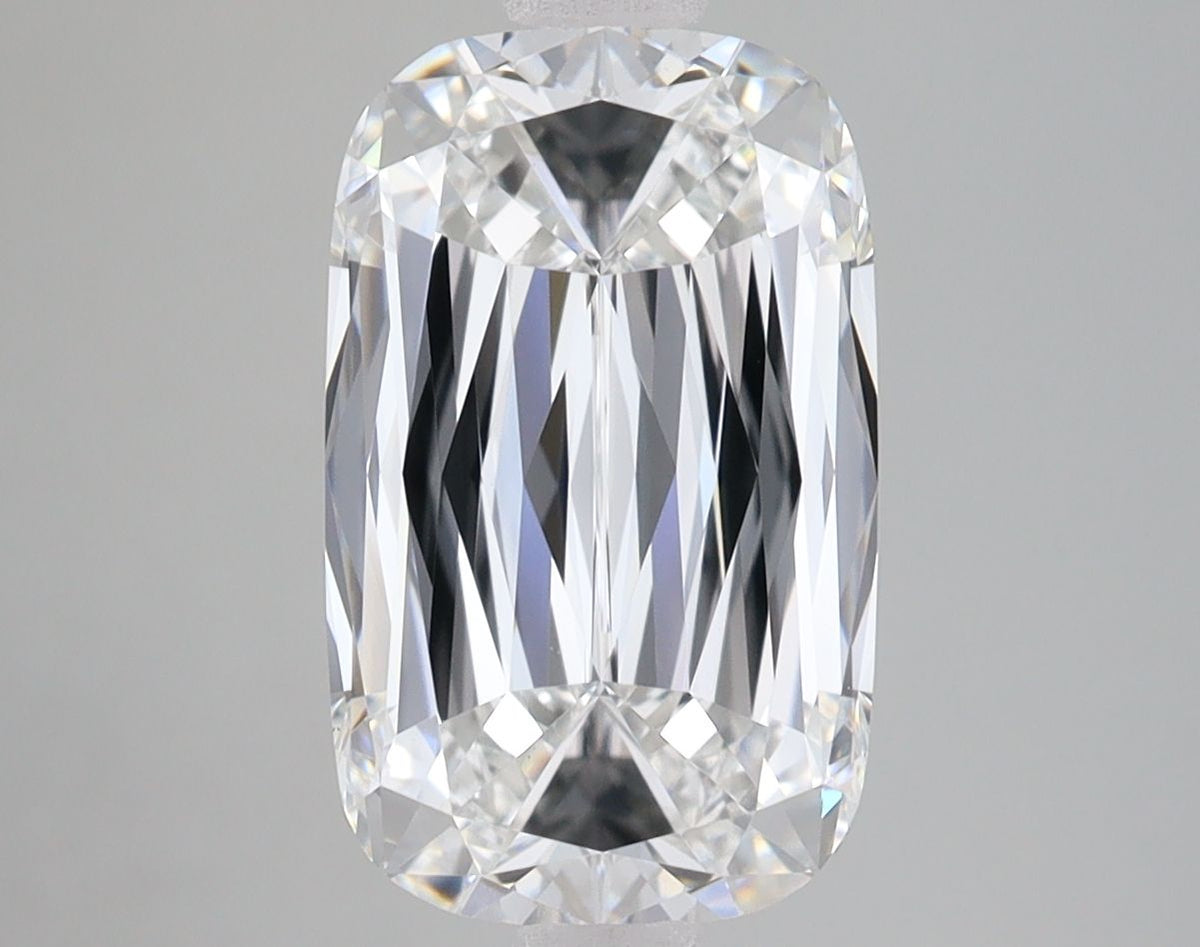 Lab-Grown Cushion Diamond - 4.08 Carats, F Color, VVS2 Clarity - Certified by IGI - Report Number: LG653446413
