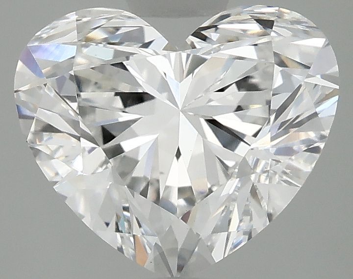 Lab-Grown Heart Diamond - 2.95 Carats, E Color, VVS2 Clarity - Certified by IGI - Report Number: LG695525569