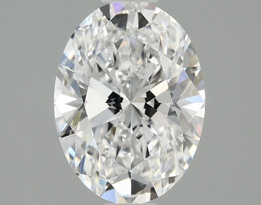 Lab-Grown Oval Diamond - 1.48 Carats, D Color, VS1 Clarity - Certified by IGI - Report Number: LG717578585