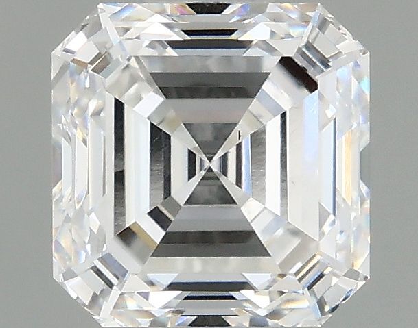 Lab-Grown Asscher Diamond - 1.06 Carats, D Color, VS2 Clarity - Certified by IGI - Report Number: LG677562914