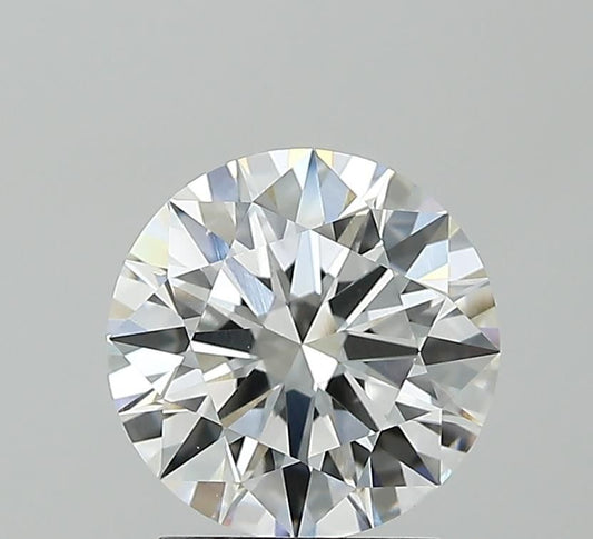 Lab-Grown Round Diamond - 2.53 Carats, E Color, VVS2 Clarity - Certified by IGI - Report Number: LG675547684