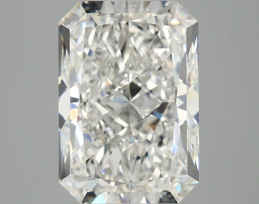 Lab-Grown Radiant Diamond - 3.02 Carats, F Color, VVS2 Clarity - Certified by IGI - Report Number: LG671435160
