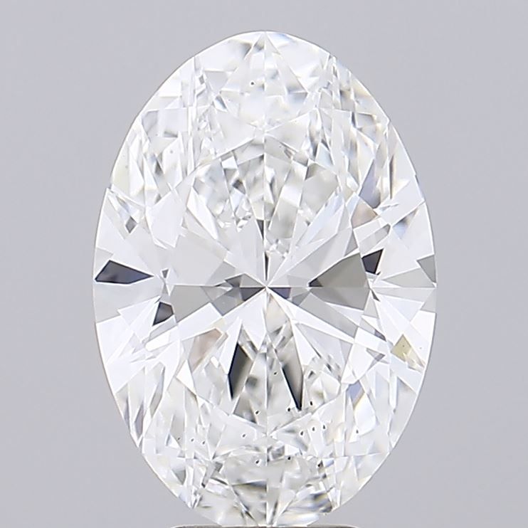 Lab-Grown Oval Diamond - 3.56 Carats, E Color, VS2 Clarity - Certified by IGI - Report Number: LG713587123