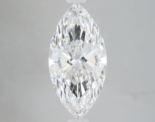 Lab-Grown Marquise Diamond - 4.04 Carats, F Color, VS2 Clarity - Certified by IGI - Report Number: LG667419382