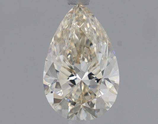 Natural Mined Pear Diamond - 0.8 Carats, J Color, VVS2 Clarity - Timeless Beauty and Exceptional Brilliance - Non-Certified