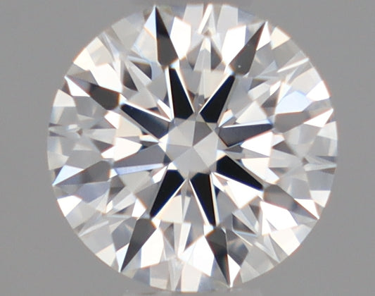 Natural Mined ROUND Diamond - 0.31 Carats, F Color, VS1 Clarity - Timeless Beauty and Exceptional Brilliance - GIA Certified