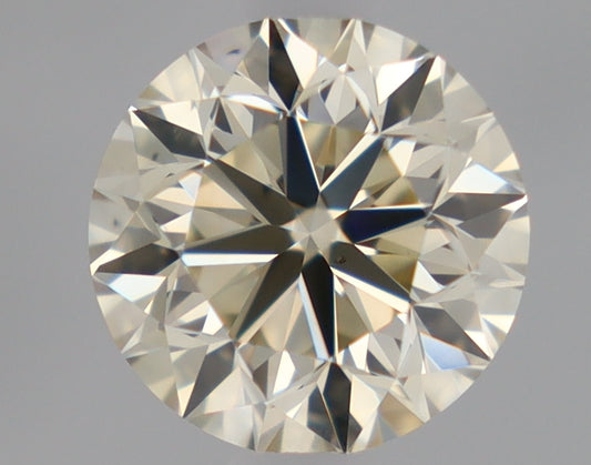 Natural Mined Round Diamond - 0.8 Carats, N Color, VS2 Clarity - Timeless Beauty and Exceptional Brilliance - Non-Certified
