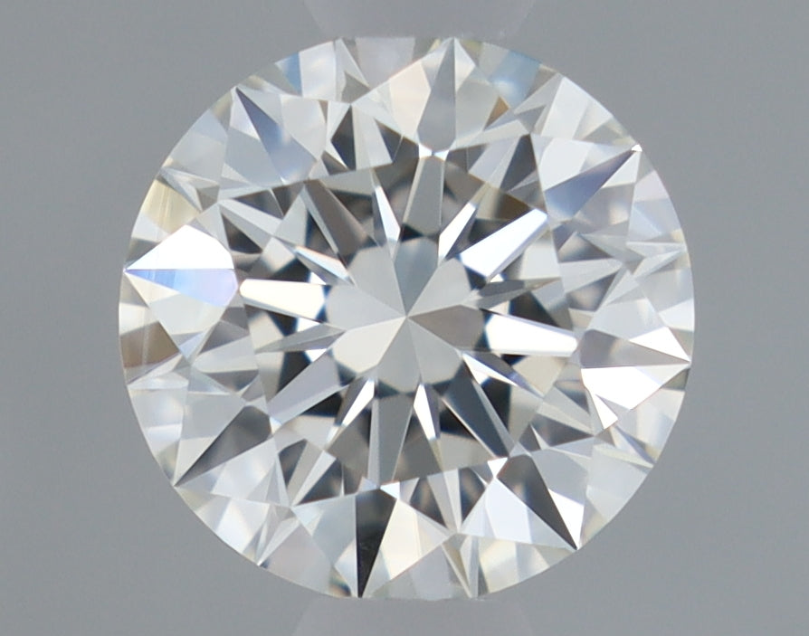 Natural Mined ROUND Diamond - 0.53 Carats, H Color, SI1 Clarity - Timeless Beauty and Exceptional Brilliance - GIA Certified