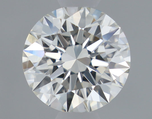 Natural Mined ROUND Diamond - 0.53 Carats, H Color, SI1 Clarity - Timeless Beauty and Exceptional Brilliance - GIA Certified