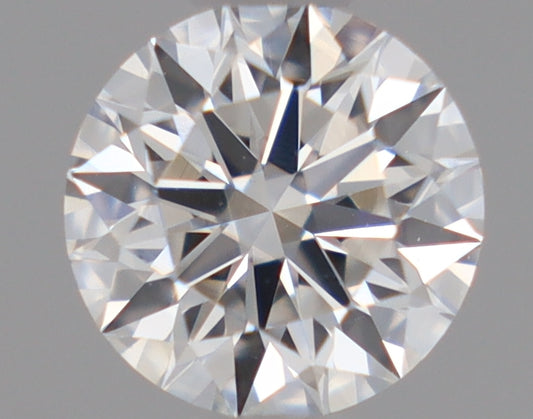 Natural Mined ROUND Diamond - 0.41 Carats, E Color, VS2 Clarity - Timeless Beauty and Exceptional Brilliance - GIA Certified