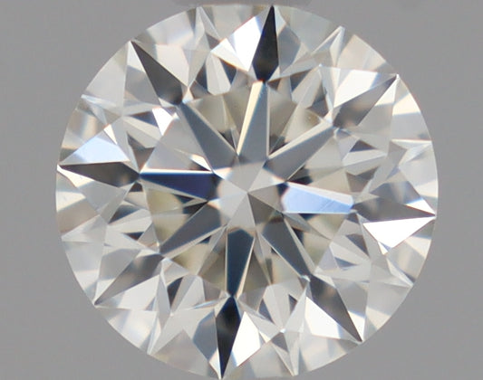 Natural Mined ROUND Diamond - 0.5 Carats, I Color, VS1 Clarity - Timeless Beauty and Exceptional Brilliance - GIA Certified