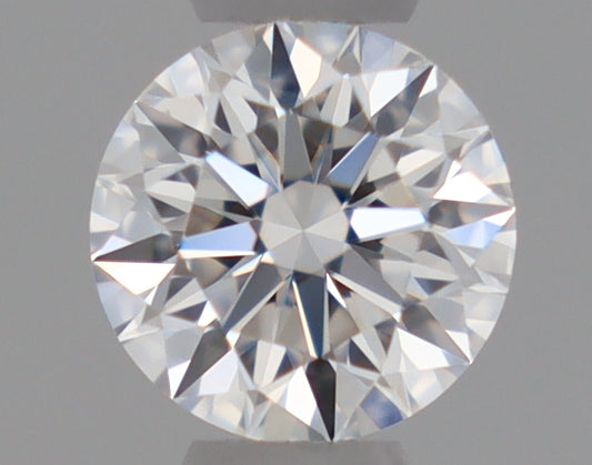 Natural Mined ROUND Diamond - 0.26 Carats, E Color, VVS1 Clarity - Timeless Beauty and Exceptional Brilliance - GIA Certified