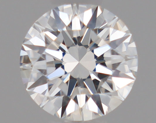 Natural Mined ROUND Diamond - 0.3 Carats, E Color, VVS2 Clarity - Timeless Beauty and Exceptional Brilliance - GIA Certified