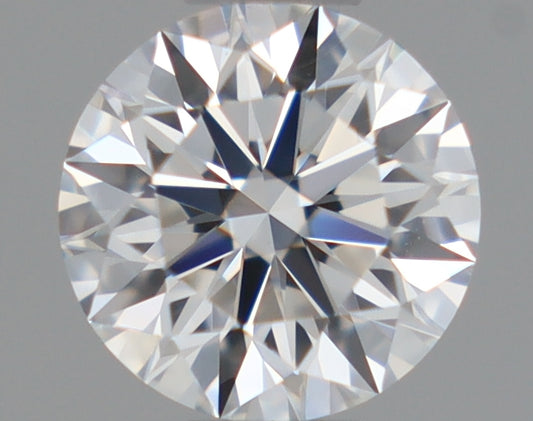 Natural Mined ROUND Diamond - 0.45 Carats, E Color, VS1 Clarity - Timeless Beauty and Exceptional Brilliance - GIA Certified