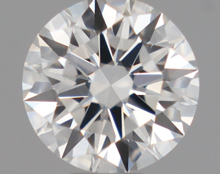 Natural Mined ROUND Diamond - 0.45 Carats, H Color, VS2 Clarity - Timeless Beauty and Exceptional Brilliance - GIA Certified