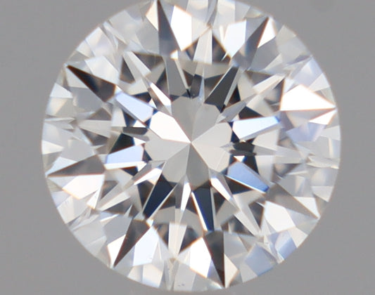 Natural Mined ROUND Diamond - 0.52 Carats, F Color, VS1 Clarity - Timeless Beauty and Exceptional Brilliance - GIA Certified