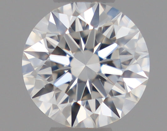 Natural Mined ROUND Diamond - 0.31 Carats, E Color, VVS2 Clarity - Timeless Beauty and Exceptional Brilliance - GIA Certified