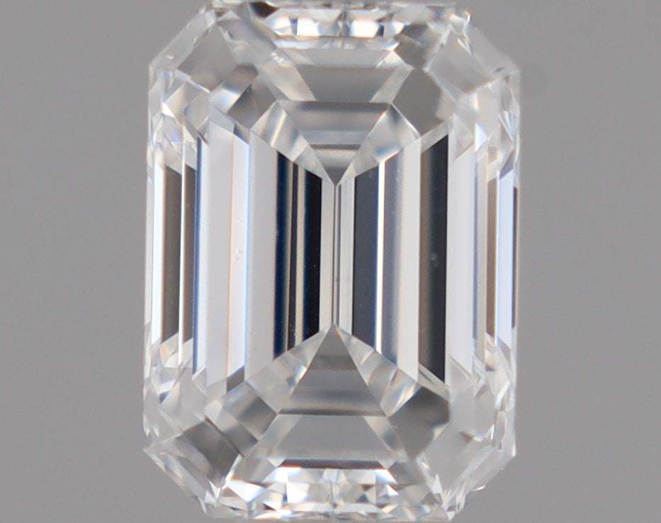 Natural Mined EMERALD Diamond - 0.73 Carats, E Color, VS1 Clarity - Timeless Beauty and Exceptional Brilliance - GIA Certified