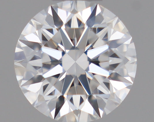 Natural Mined ROUND Diamond - 0.46 Carats, D Color, VS2 Clarity - Timeless Beauty and Exceptional Brilliance - GIA Certified