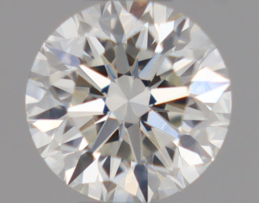Natural Mined ROUND Diamond - 0.4 Carats, I Color, VS1 Clarity - Timeless Beauty and Exceptional Brilliance - GIA Certified