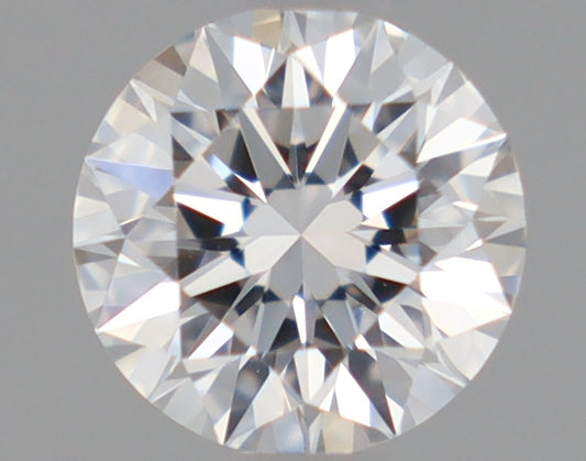 Natural Mined ROUND Diamond - 0.41 Carats, D Color, VVS1 Clarity - Timeless Beauty and Exceptional Brilliance - GIA Certified