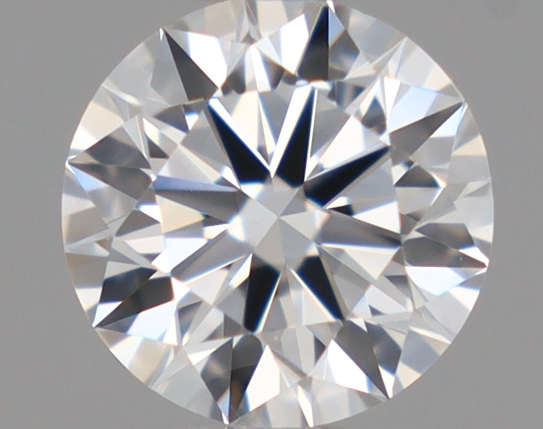 Natural Mined ROUND Diamond - 0.5 Carats, E Color, VVS1 Clarity - Timeless Beauty and Exceptional Brilliance - GIA Certified