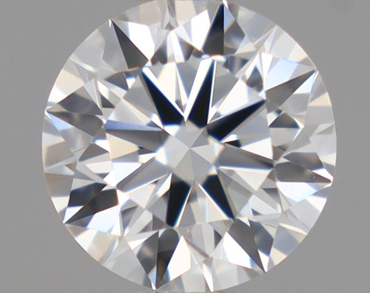 Natural Mined ROUND Diamond - 0.5 Carats, E Color, VVS1 Clarity - Timeless Beauty and Exceptional Brilliance - GIA Certified