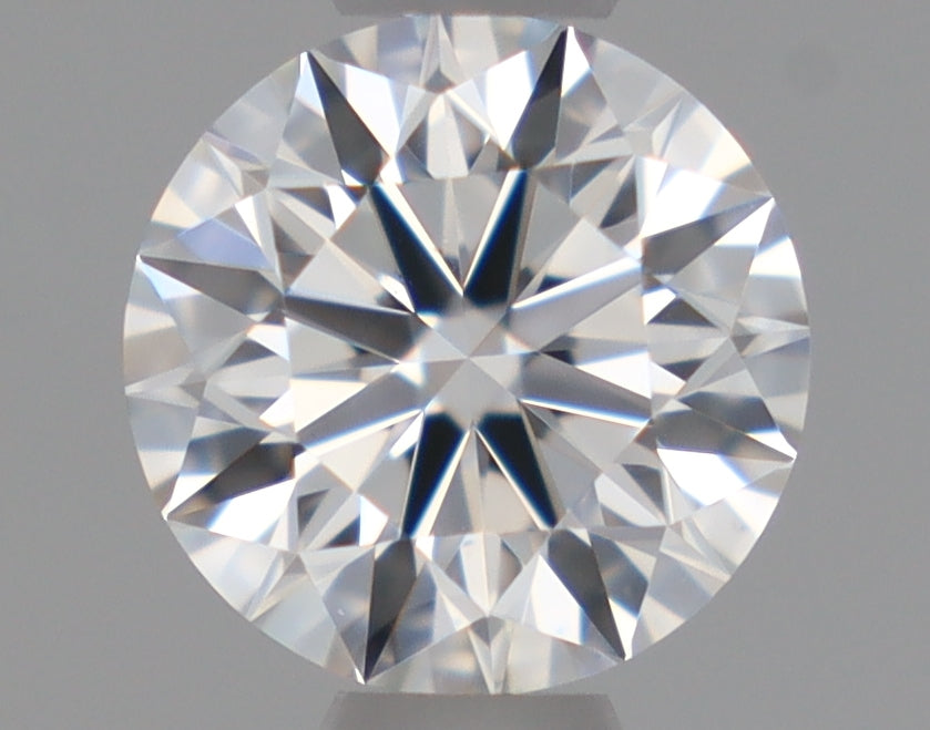 Natural Mined ROUND Diamond - 0.5 Carats, E Color, VS2 Clarity - Timeless Beauty and Exceptional Brilliance - GIA Certified