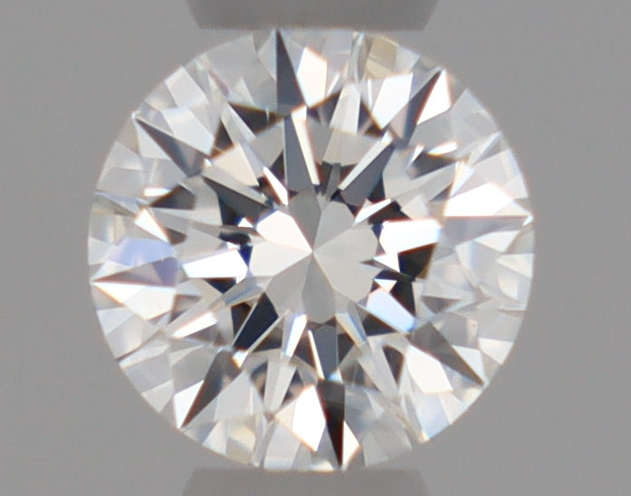 Natural Mined ROUND Diamond - 0.24 Carats, F Color, VVS2 Clarity - Timeless Beauty and Exceptional Brilliance - GIA Certified