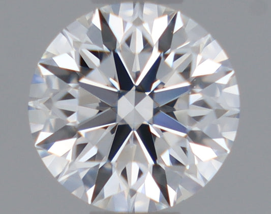 Natural Mined ROUND Diamond - 0.43 Carats, E Color, VVS1 Clarity - Timeless Beauty and Exceptional Brilliance - GIA Certified