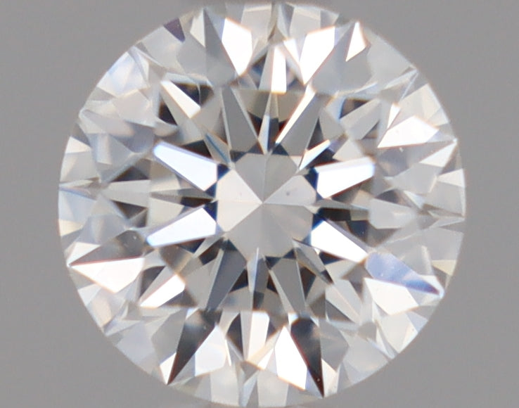 Natural Mined ROUND Diamond - 0.41 Carats, F Color, VS2 Clarity - Timeless Beauty and Exceptional Brilliance - GIA Certified