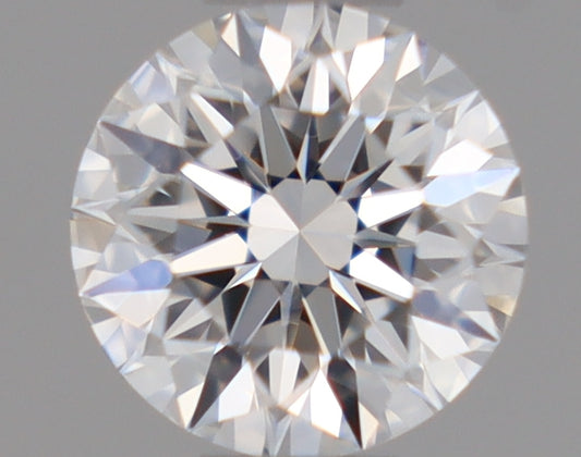 Natural Mined ROUND Diamond - 0.38 Carats, D Color, IF Clarity - Timeless Beauty and Exceptional Brilliance - GIA Certified