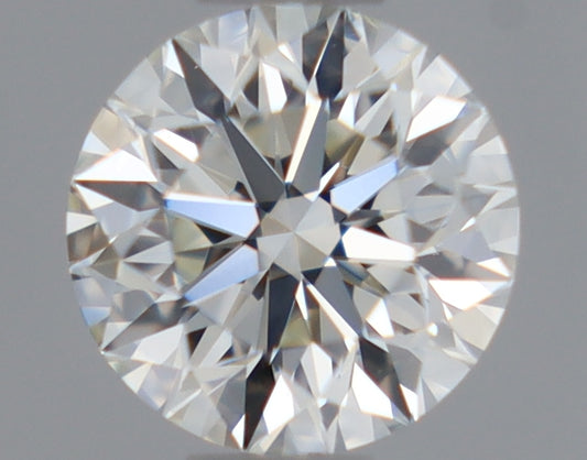 Natural Mined ROUND Diamond - 0.45 Carats, I Color, VS2 Clarity - Timeless Beauty and Exceptional Brilliance - GIA Certified