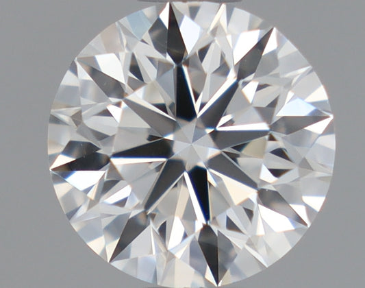Natural Mined ROUND Diamond - 0.63 Carats, F Color, VVS1 Clarity - Timeless Beauty and Exceptional Brilliance - GIA Certified