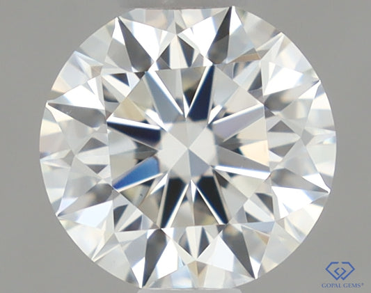 Natural Mined ROUND Diamond - 0.45 Carats, I Color, VS2 Clarity - Timeless Beauty and Exceptional Brilliance - GIA Certified
