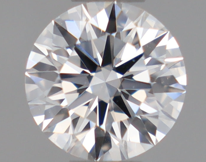 Natural Mined ROUND Diamond - 0.33 Carats, D Color, VVS1 Clarity - Timeless Beauty and Exceptional Brilliance - GIA Certified