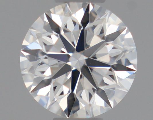 Natural Mined ROUND Diamond - 0.46 Carats, F Color, VS2 Clarity - Timeless Beauty and Exceptional Brilliance - GIA Certified